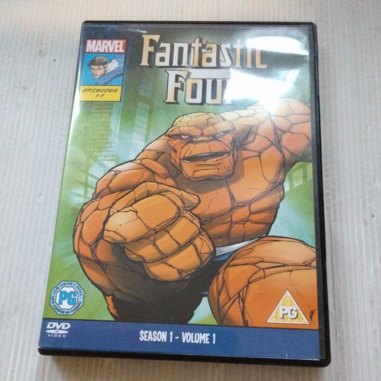 Fantastic Four - Season 1 Vol. 1 Episodes 1-7 (DVD, 2009 Marvel)