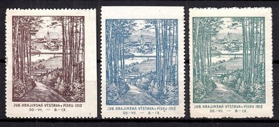 427169/ Lot Reklamemarken   Jub. Krajinska Vystava Pisku 1912