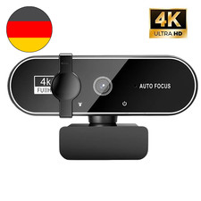 Microphone Webcam USB 1080P 2K 4K Autofocus PC Caméra Streaming Home Office Live
