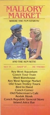 1980's Mallory Market Key West Florida Brochure