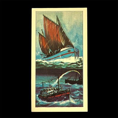 1964 Lamberts of Norwich Teekarte VERGANGENHEIT & GEGENWART - Rettungsboote #14