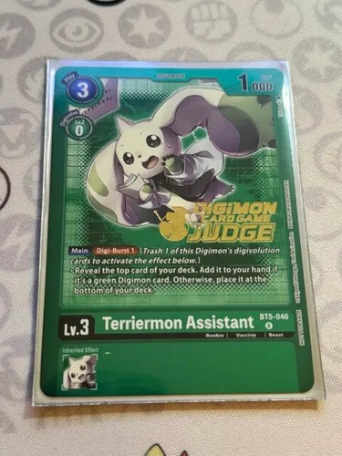 Terriermon Assistant - BT5-046 (Judge Pack 4) (NM) - Digimon TCG