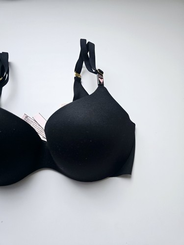 Victoria's Secret Incredible Black Push Up Underwire Paddex Lined Bra 32D NEW - Picture 2 of 12