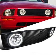 Do Mustang V6 : Osłona chłodnicy Światła przeciwmgielne 05 09 GT style 2005 2009 Grill