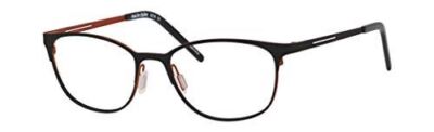 Marie Claire MC6216 Stainless Steel Reading Glasses Black/Orange 51mm+1.00 Power