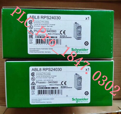 Schneider Electric ABL8RPS24030 Power Supply, 24V 3A Schneider Electric ABL8RPS24030 Power Supply, 24V 3A