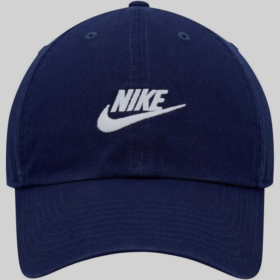 Black Sportswear Heritage86 Futura Washed Cap by Nike on Sale