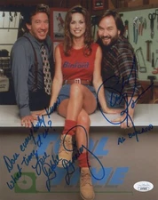 DEBBE DUNNING & RICHARD KARN Signed HOME IMPROVEMENT Photo Autograph JSA COA