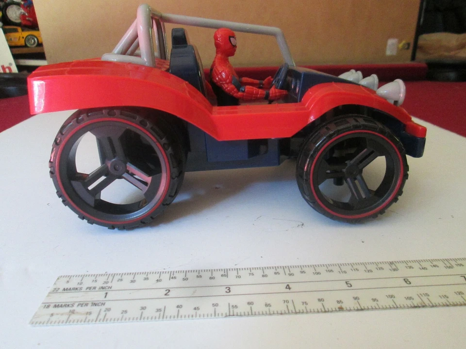 Spiderman Dune Buggy Sittin on 20s Raro Walgreens Edición Especial Batería No Operativa Foto 3 de 4