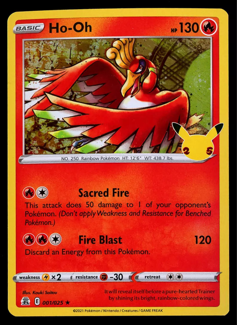 Ho-Oh Holo (Celebrations #1)