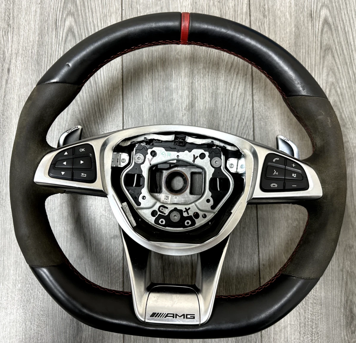 GENUINE MERCEDES AMG GT CLA45 GLA45 C43 C63 STEERING WHEEL  