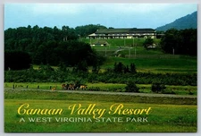 Postcard Canaan Valley Resort West Virginia State Park Photo Janet Page Bonsall