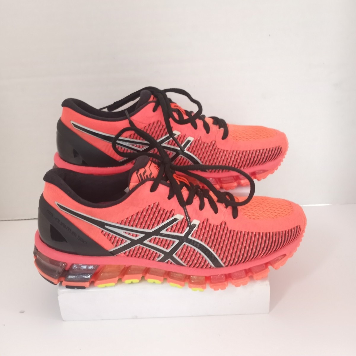 Asics Gel Quantum 360 CM Flash Coral Neon Black Sneaker T6G6N