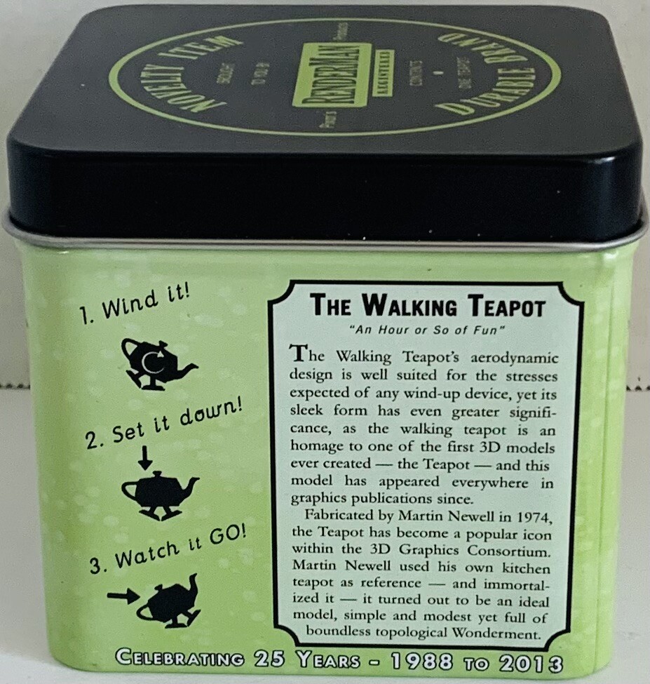 Renderman Pixar Dielectric Denizen Walking Teapot 2013 0199
