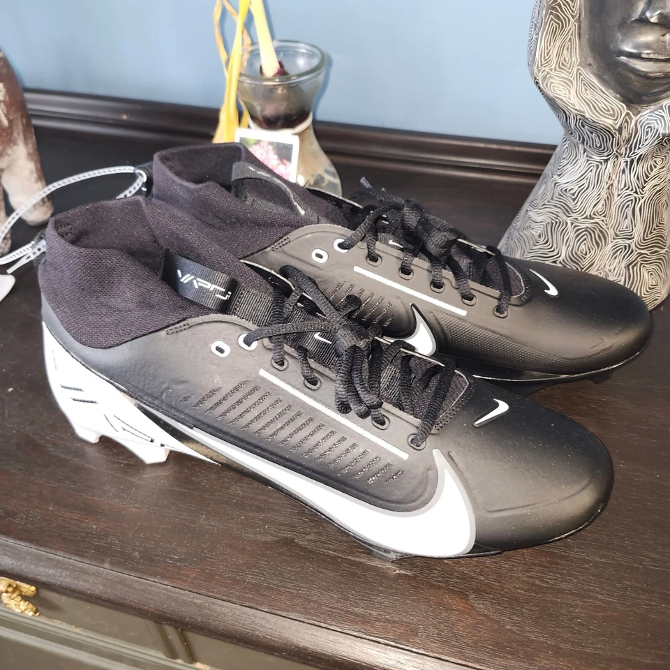 Botines de fútbol Nike Vapor Edge Speed 4 - negro blanco - talla 14 NUEVO Foto 2 de 4