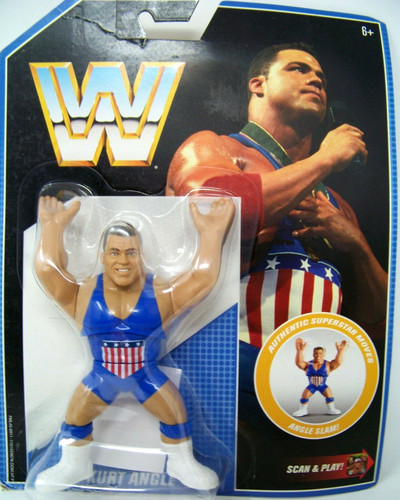 Wrestling Retro WWE Series 7  KURT ANGLE Action Fi...