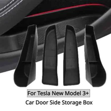 For Tesla Model 3 Highland 2024 Front and Rear Side Door Storage Organizer Tray