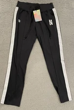 Under Armour • Athlete Recovery • Black Track Pants • Northwestern Logo Women L