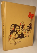 1971 FOOTHILL HIGH SCHOOL YEARBOOK TUSTIN, CALIFORNIA 'SHIELD' ORANGE COUNTY, CA
