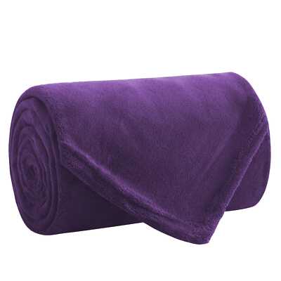 Soft & Light Throw Blanket - 16 COLORS - Throw, Twin, Full, Queen, King!