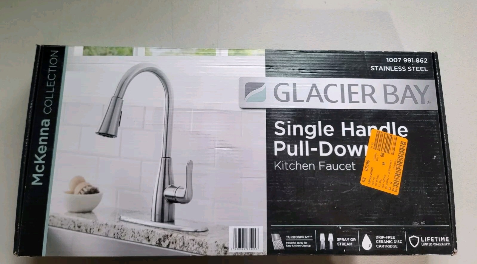 Glacier Bay Mckenna PullDown Kitchen Faucet in Stainless Steel