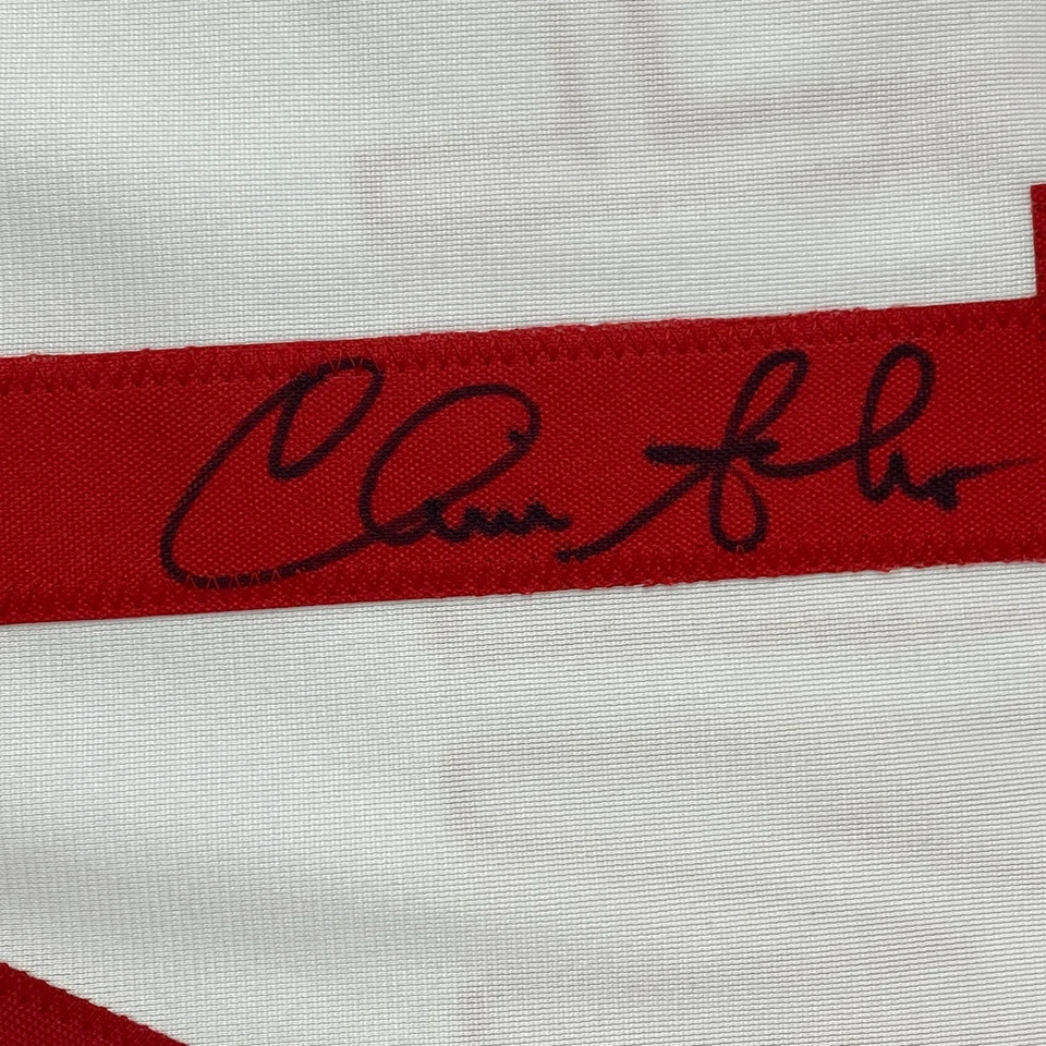Autographed/Signed Chris Sabo Cincinnati White Baseball Jersey JSA COA - Image 3 of 4