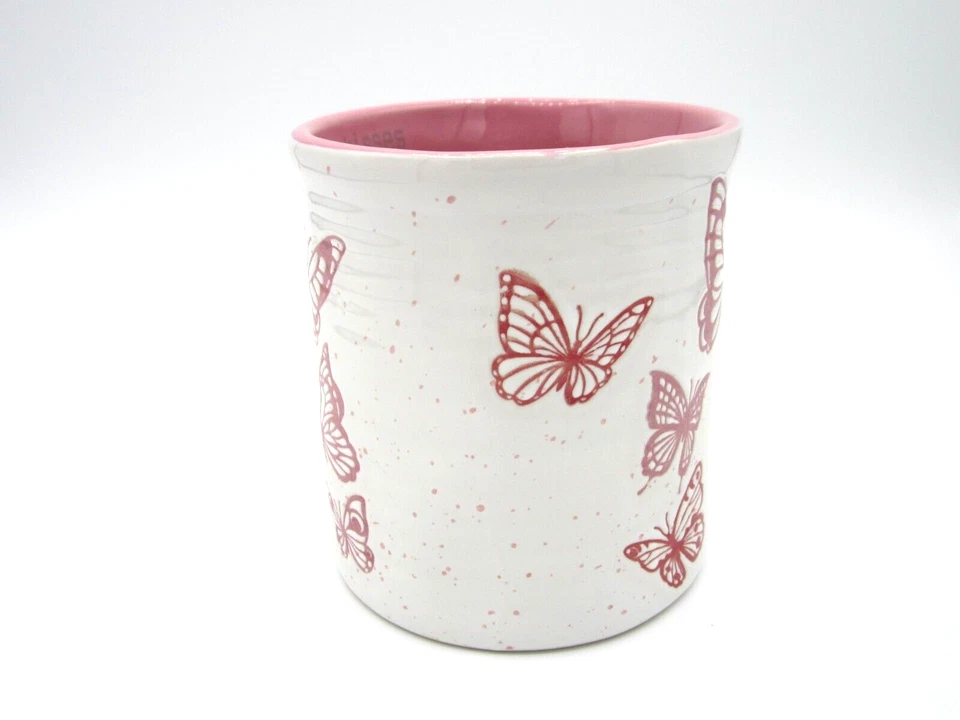 Global Design белый и розовый с большим количеством розовых бабочек поцелуи 16 унций (277) - Изображение 2 из 4