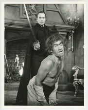Christopher Lee Torturas Servant Klove Reino Unido 1970 Cicatrices de Drácula Martillo Gótico
