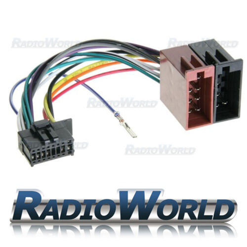 Pioneer Car Stereo Radio ISO Lead Wiring Harness Connector Adaptor Cable Loom - Zdjęcie 1 z 2