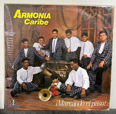 Armonia Caribe - Marcando El Paso , Salsa LP '' Te Quiero Mas Que Ayer''