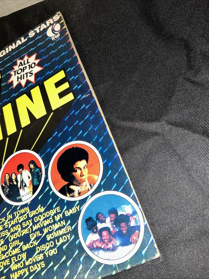 K-Tel Hit Machine LP Record 1976 All Top 10 Hits Compilation 33RPM - Image 3 of 4