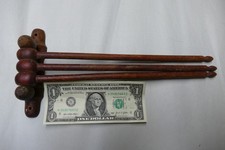 antique wood towel holder 19th century