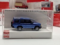 "Busch 51930 (H0,1:87) - Land Rover Discovery - \"Metallica\" Blau - Neuware!"
