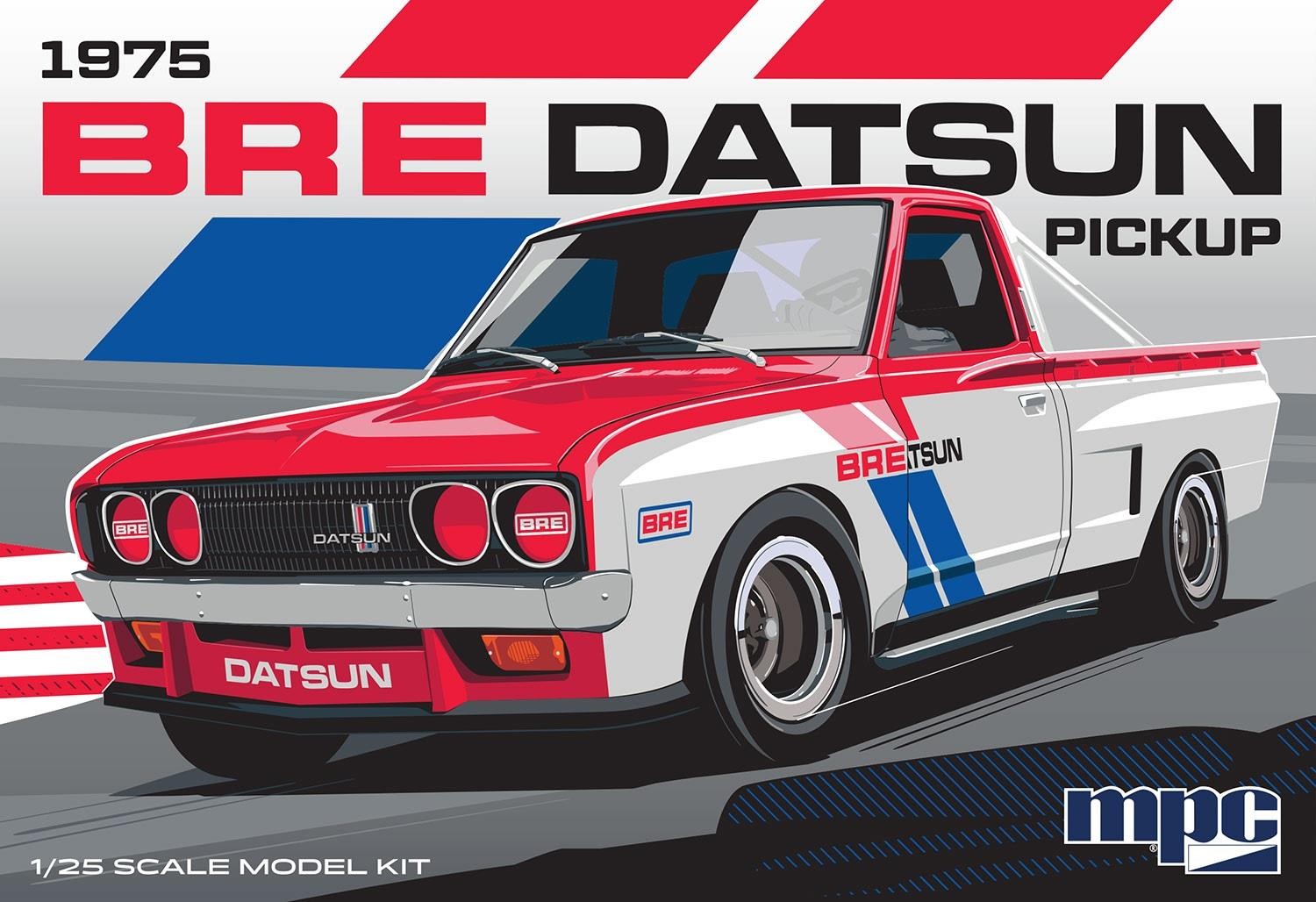 New MPC 1:25 Scale 1975 Datsun Pickup BRE Model Kit MPC1029