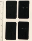 4 HASBRO GI JOE CLASSIFIED 6" SCALE ACTION FIGURE STAND / STANDS LOT #2