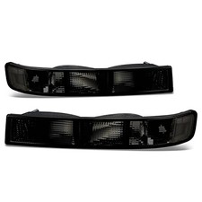 BL-CEGS03-SM-CL1 Pair of OE Style Front Bumper Parking/Turn OH-SMOKED CLEAR