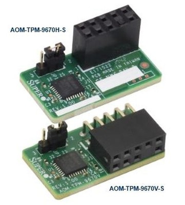 Supermicro AOM-TPM-9670H-S-O SPI Horizontal TPM 2.0 Serv Proviant