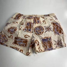 Vintage Water Blocks Swimming Trunks Made In The USA California Amazing Design