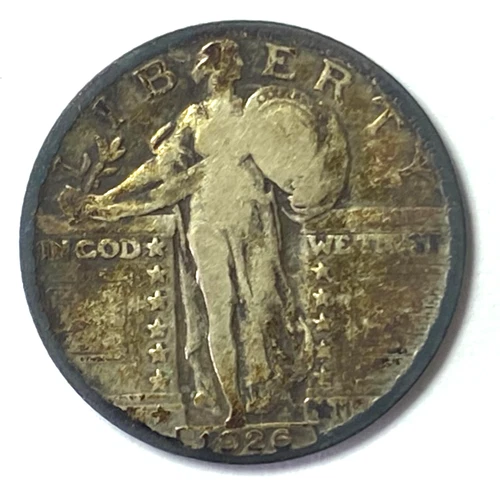 1926 25c Standing Liberty Silver Quarter Philadelphia