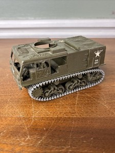 Built 1:35 US M4 High Speed Tractor Military Vehicle Built With Driver Figure