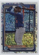 2024 Bowman Chrome Prospects Speckle Refractor 231/299 Julio Zayas #BCP-162 0x4h