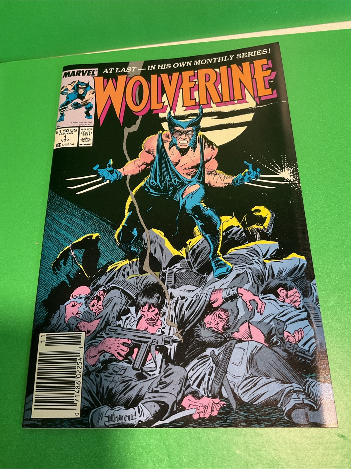 Wolverine #1 Ongoing Monthly Series Marvel Comic November 1988 NOS Near Mint
