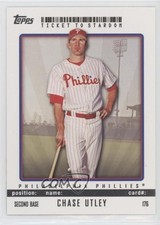 2009 Topps Ticket To Stardom Chase Utley #176 03rk