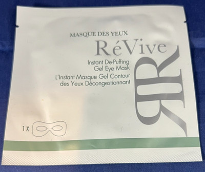 Revive Instant DePuffing Gel Eye Mask 1 mask NEW IN SEALED PACKAGE