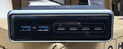 Anker Prime Charger 200W 6-Port GaN Charging Station USB-C PD NEW Open Box