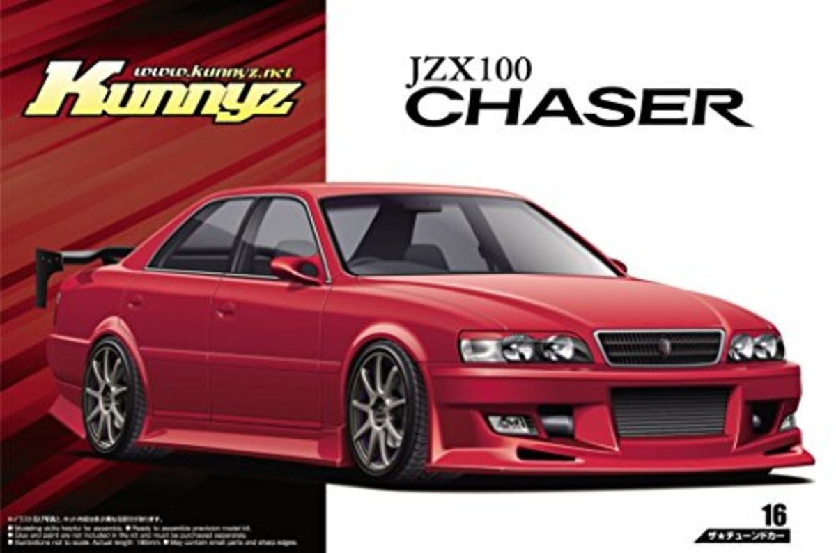 kaoruさま専用 Aoshima 53034 Kunny'z JZX100 Chaser Tourer V '98 (TOYOTA) 1