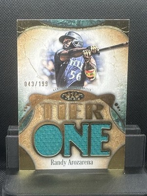 2026 Topps Tier One - Tier One Relics Die-Cut Randy Arozarena 🔥 43/199 🔥