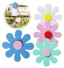 4Pcs Car Antenna Topper, Cute Daisy Car Antenna Topper for Universal Vehicles