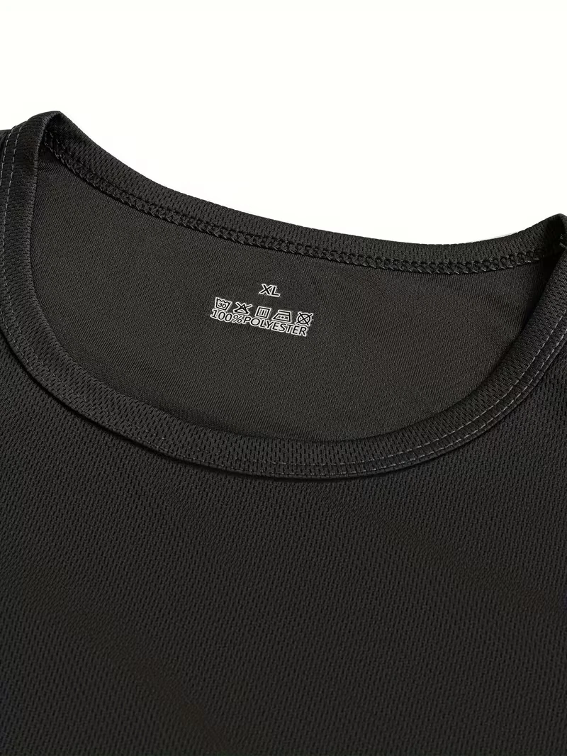 9 Camisetas para hombreS, comodas, adecuadas para la prim, el otoño y el veran. - product detail image 3