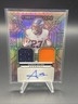 2024 Panini Obsidian - Rookie Materials Ink Audric Estime #RMI-AEE Silver /99 